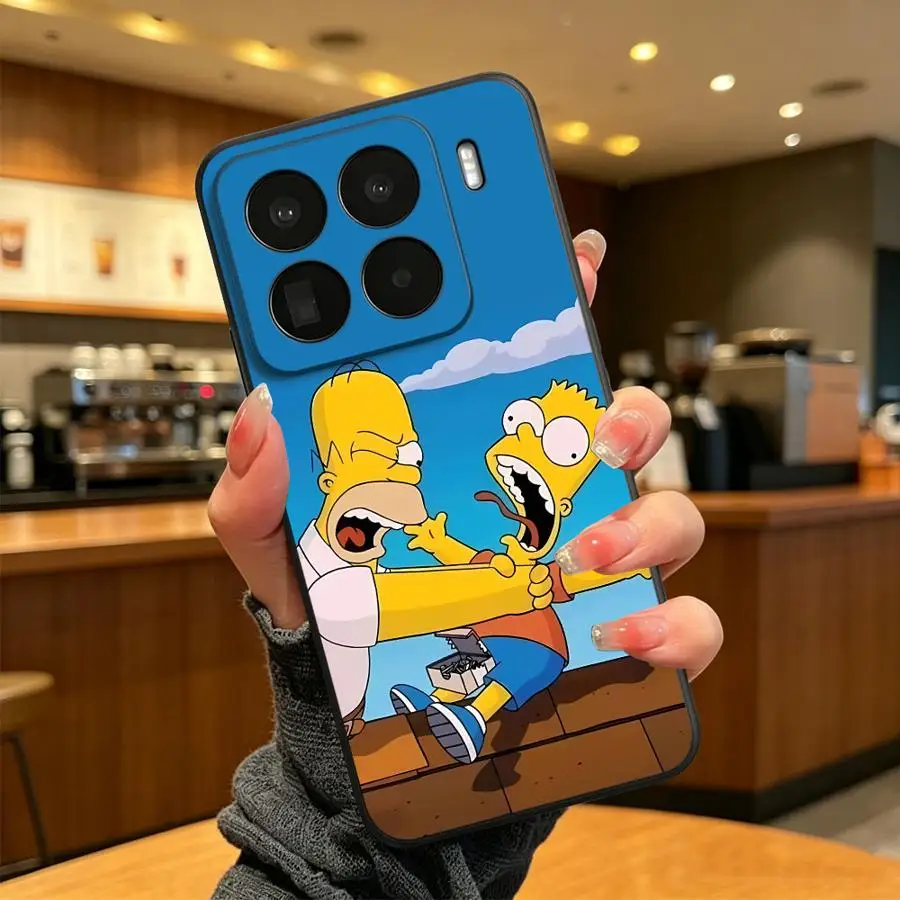 Фото Милый чехол для телефона с изображением Симпсонов для Xiaomi Mi 17 Pro Max 13 Lite 11T 10T 12 17T 12X 11 14 12T 15T №5