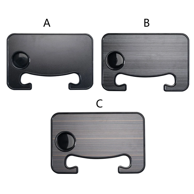 

Laptop Steering Wheel Desk Double-sided Use Portable Mount Tray Eating Drinking