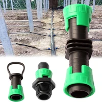 10pcsset garden water connectors wear resistant multifunctional 16mm widely used drip tape plugs for greenhouse