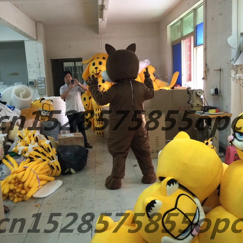 Костюм талисмана бурундука костюм белки с героями мультфильмов для косплея