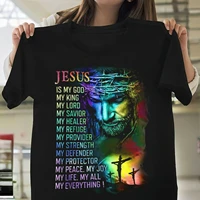 jesus t shirt backside god christ cross unisex t shirt christian gifts faith short sleeve shirt t shirt women goth y2k top