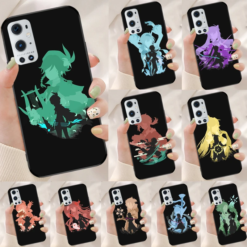 Genshin Impact Game для Realme 10 11 Pro Plus GT Neo 5 2T C55 C35 C33 C31 C30 C21Y OnePlus Nord 3 CE 2 Lite чехол