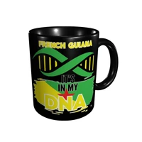 promo french guiana it is in my dna mugs hot sale cups mugs print geeky french guiana flag milk cups