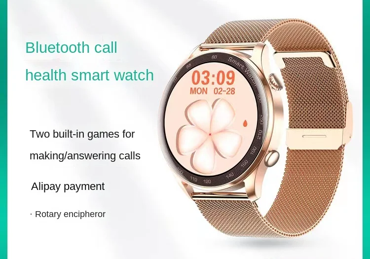 

2022 New Women Smart Watch Men Bluetooth Call Custom Dial Waterproof Sport Fitness Tracker Ladies Smartwatch For Xiaomi Huawei