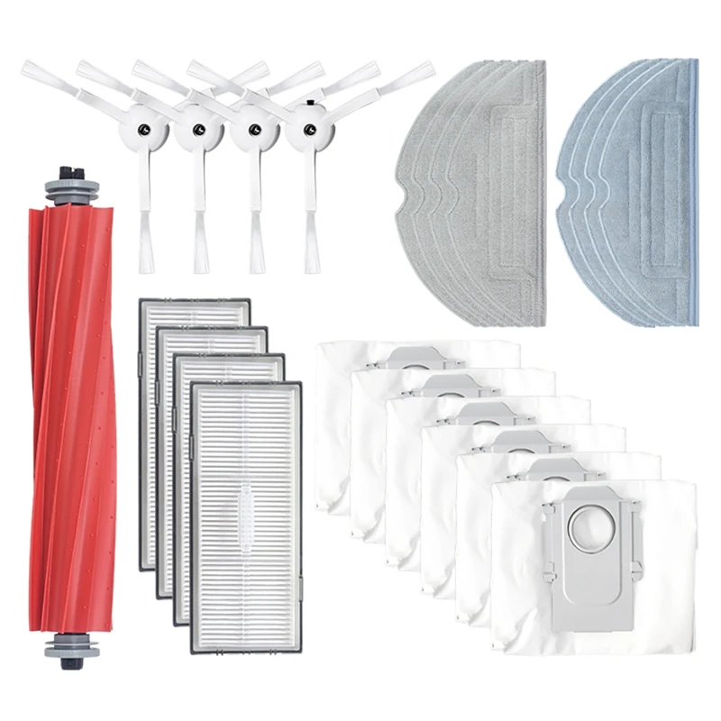 

Main Brush Side Brush Filter For Xiaomi Stone G10S /S7 MAXV Ultra Sweeping Robot Parts