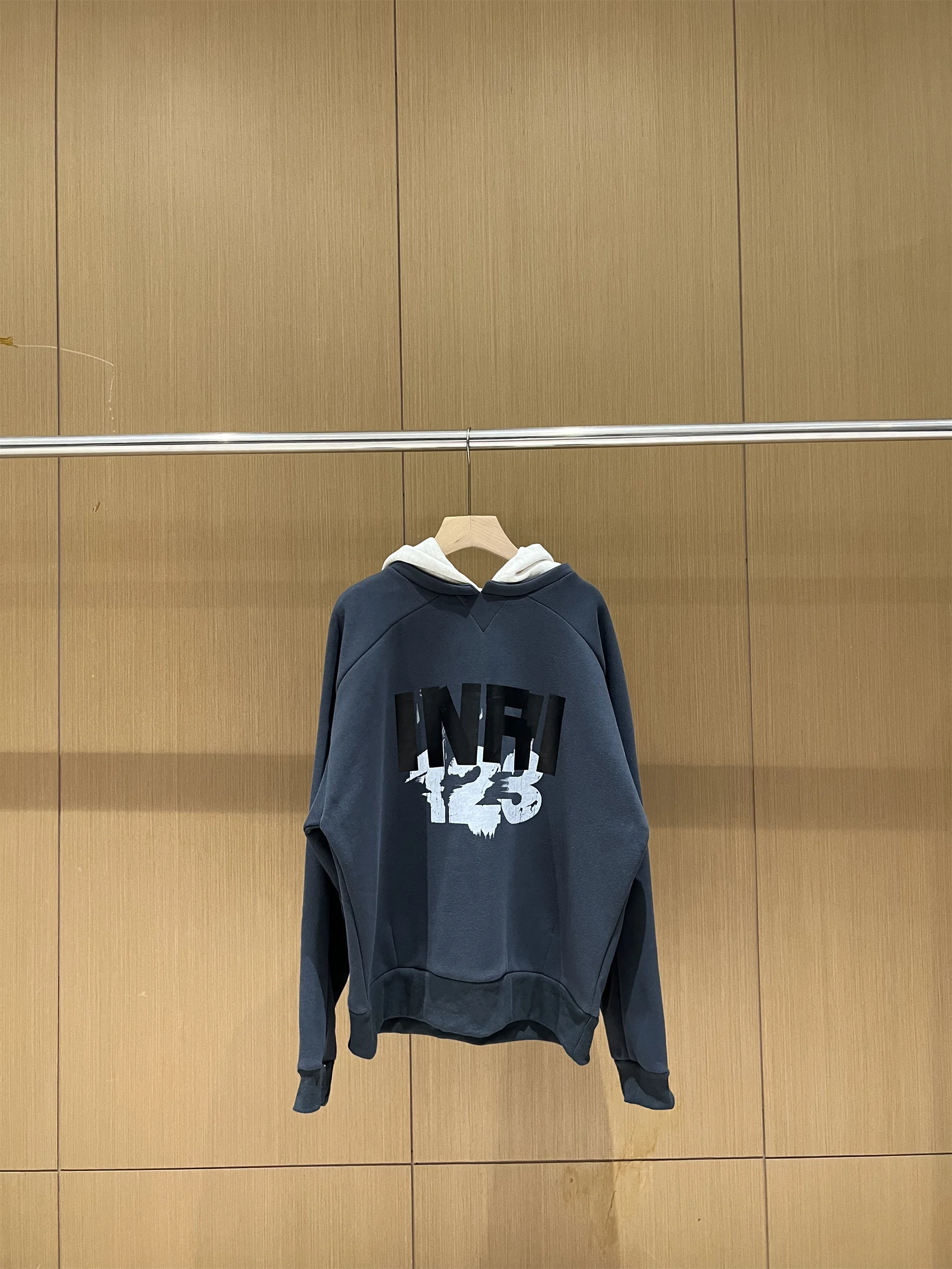 Хлопковая толстовка с принтом Jerry Same Letter Print