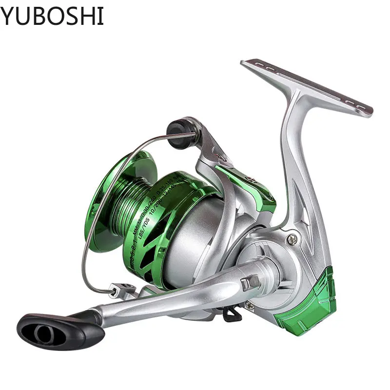 

YUBOSHI 2000-7000 Series Metal Spindle Fishing Reel 5.2:1/4.7:1 High Speed Ultralight Freshwater Spinning Reel
