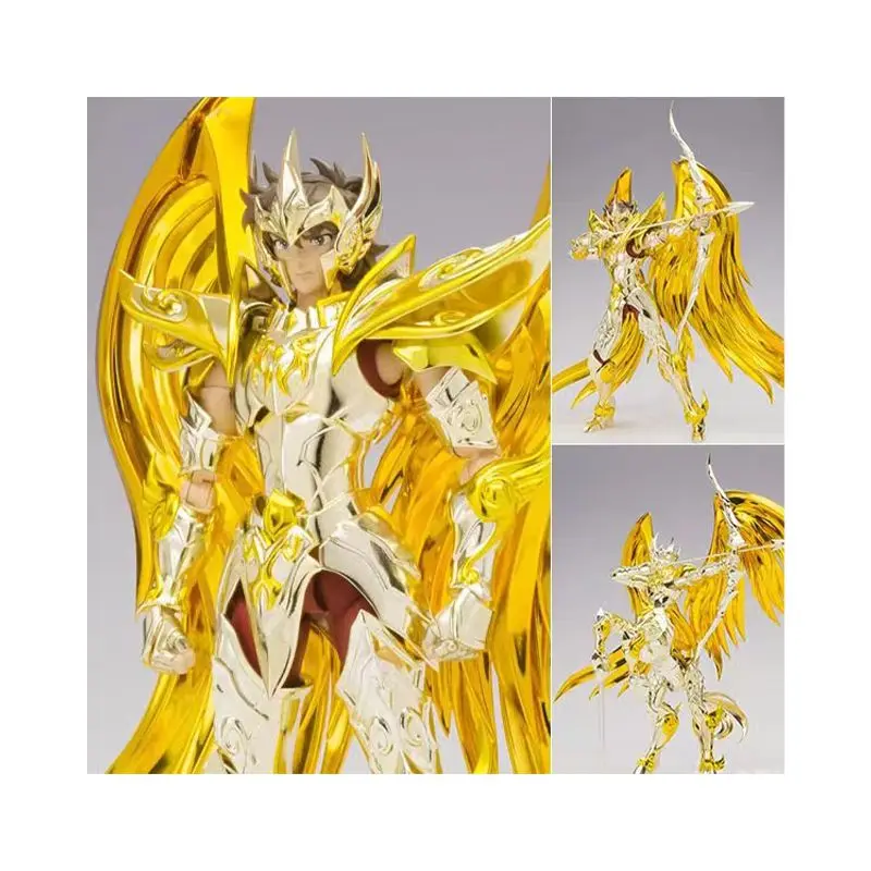 

Original BANDAI Saint Cloth Myth EX Sagittarius Aiolos God Cloth Saint Seiya Soul Of Gold In Stock Anime Figures Model Toys