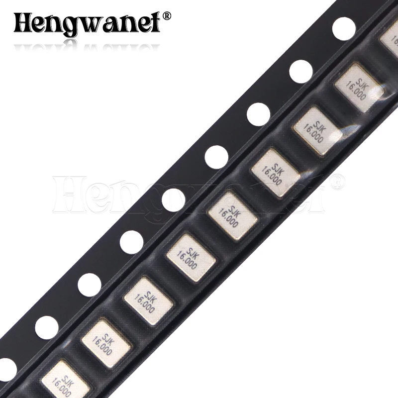 10 шт. SMD 3225 SMD, пассивная Железная Ткань, 8 МГц, 10 МГц, 12 МГц, 16 МГц, 20 МГц, 24 МГц, 26 МГц, 30 МГц, 32 МГц, 40 МГц, 48 МГц, 8,000 МГц