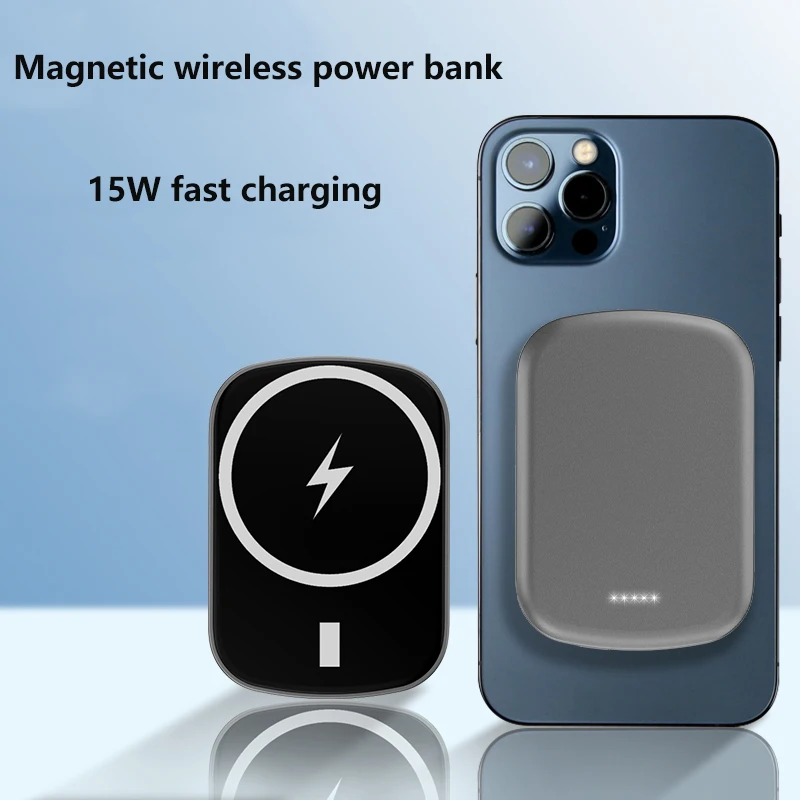 

10000mAh Magnetic Power Bank Portable Charger for iPhone External Battery PD Quick Charger Powerbank For iPhone Xiaomi Poverbank