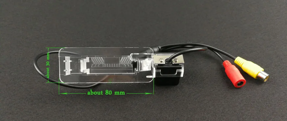 HD Беспроводная Автомобильная CCD задняя камера рыбий глаз 4 8 12 led динамическое