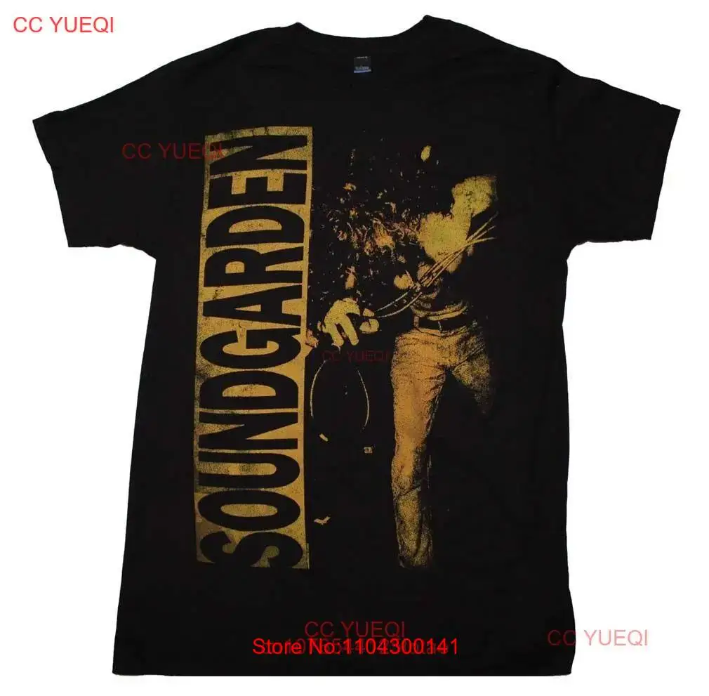 Soundgarden Band Music Distressed Louder Than Love T Shirt Size S M XL long or short sleeves