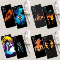 son goku dragon ball z phone case for samsung a01 a02 a03s a11 a12 a21s a32 a41 a72 a52s 5g a91 a91s case soft silicone