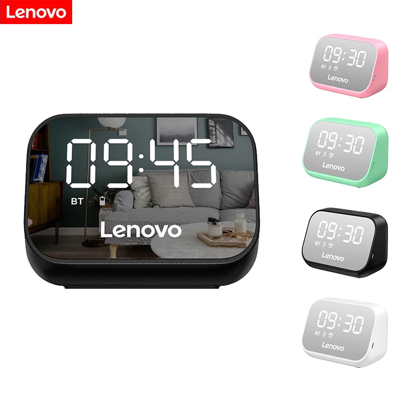 Bluetooth-динамик Lenovo TS13 со светодиодной подсветкой и часами |