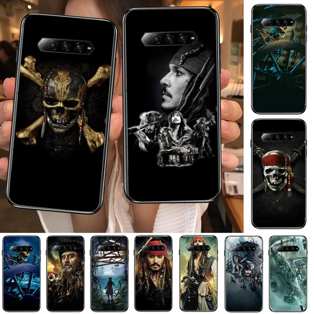 

Disney Pirates of the Caribbean Phone Case For xiaomi redmi Black Shark 4 Pro 2 3 3s Cases Helo Black Cover Silicone Back Prett