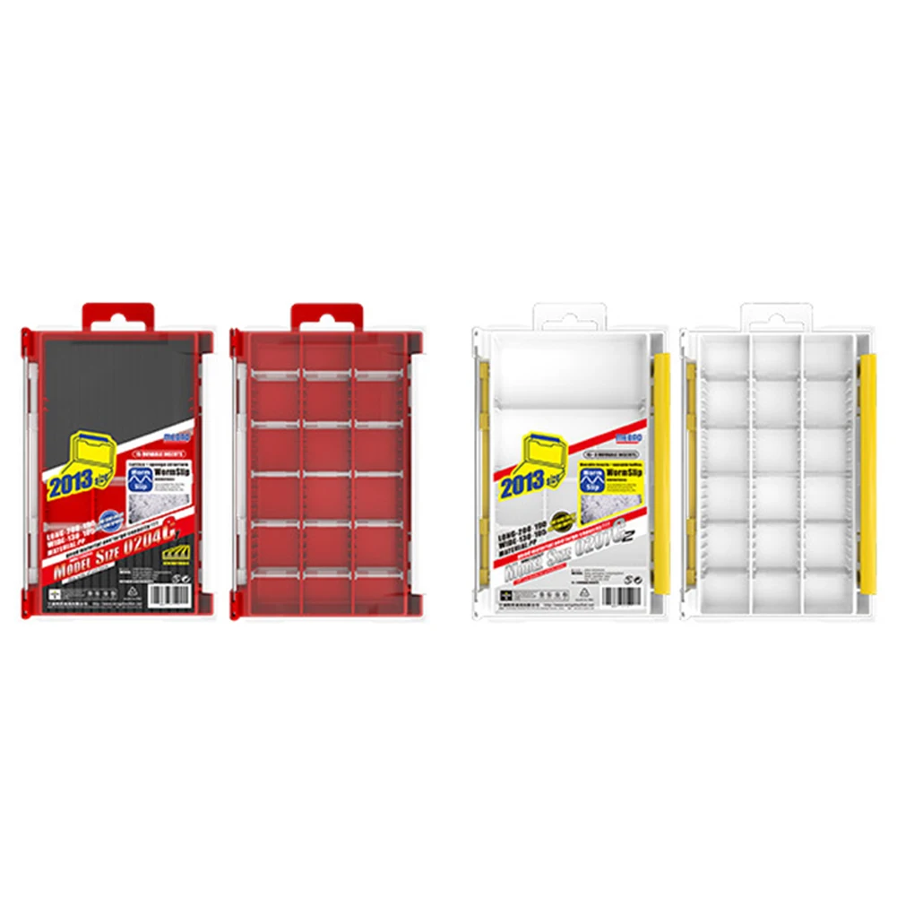 

Двухсторонний чехол для хранения, пластиковая коробка для рыболовных приманок, крючков, приманок, мелких аксессуаров, квадратный ящик для р...