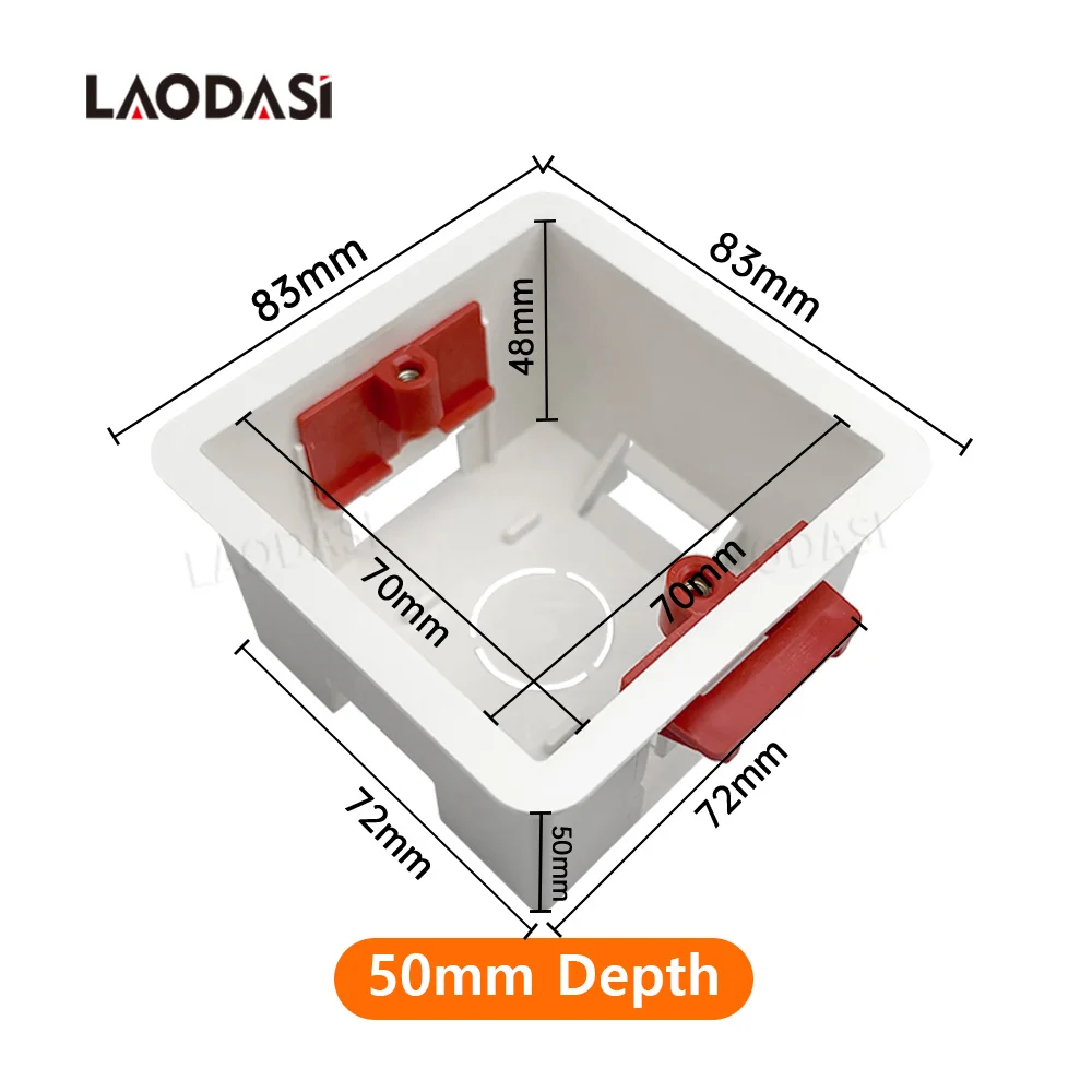 

LAODASI 86Тип скрытая коробка для установки выключателя