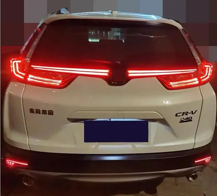 Светодиодный сквозной багажник для Honda CRV CR-V 2017 2018 задний фонарь стример через