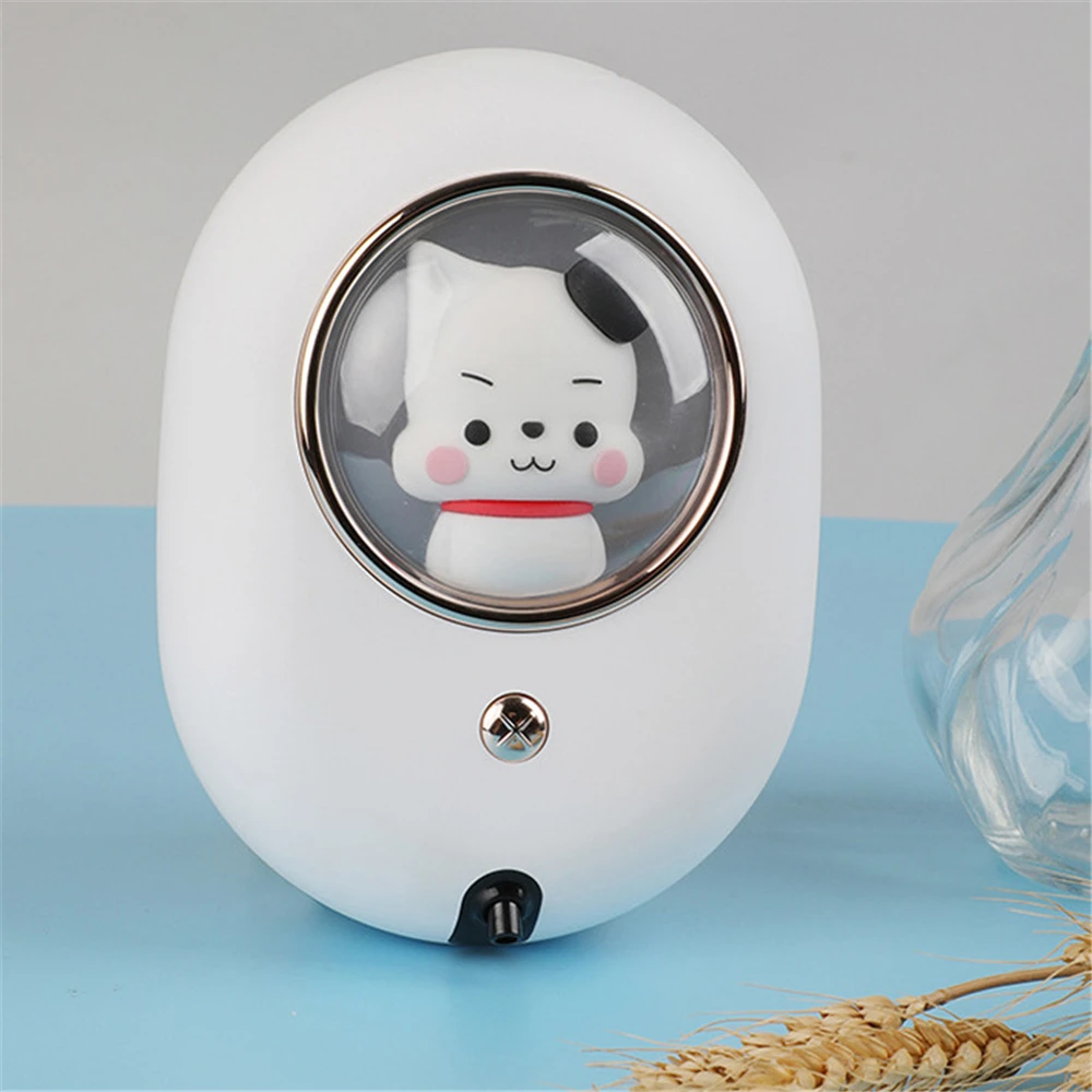 

Диспенсер для мыла в виде капсулы для мытья рук, дезинфицирующее средство для мытья рук с лампой, милый Настенный умный индукционный автома...