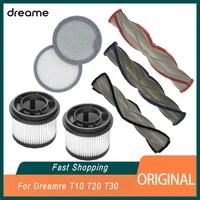 original dreame t30 accessories roller brush hepa filter for dreame t20 t10 dreame t30 handheld vacuum cleaner part kits