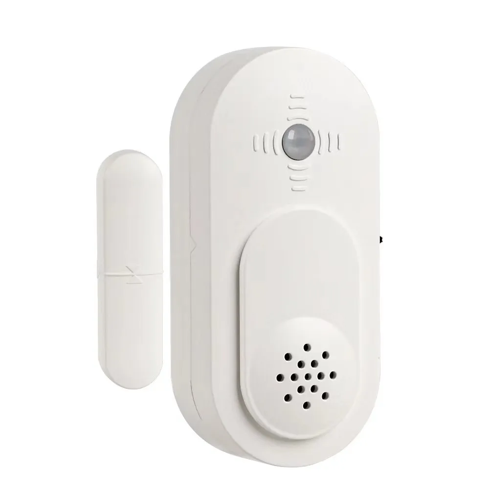 Door Magnetism PIR Motion Sensor Activated Voice Speaker Content Door Magnet Reminder for Forgetful People Window Door Sensor enlarge