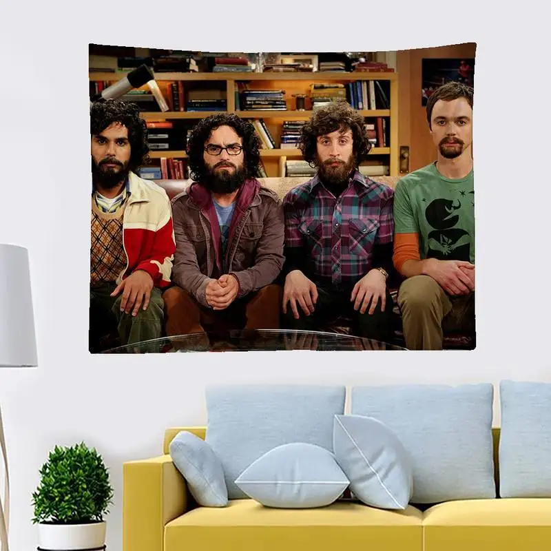 Гобелен Теория большого взрыва Художественная печать дешевый хиппи настенный