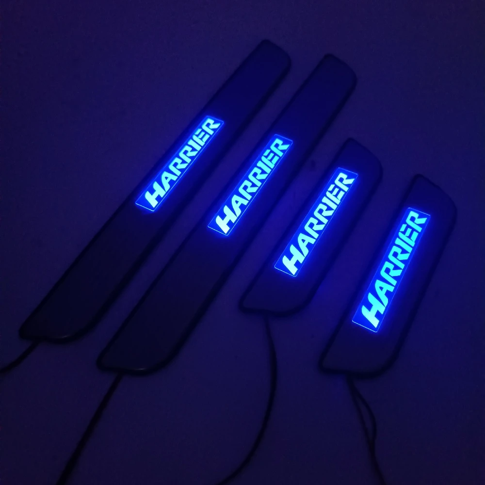 Подходит для Toyota Harrier XU60 светодиодный светильник на пороги накладка порог