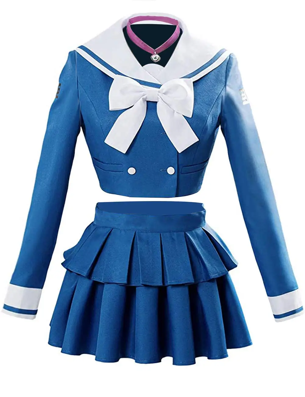 Костюм тиноны чабашира тенко Аниме Косплей матросский костюм для школьников
