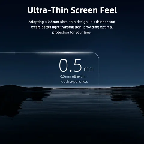 Защитная пленка Flymile для камеры DJI Osmo Action 5 Pro, крышка экрана HD, ультратонкая и чувствительная, аксессуар для спортивной камеры