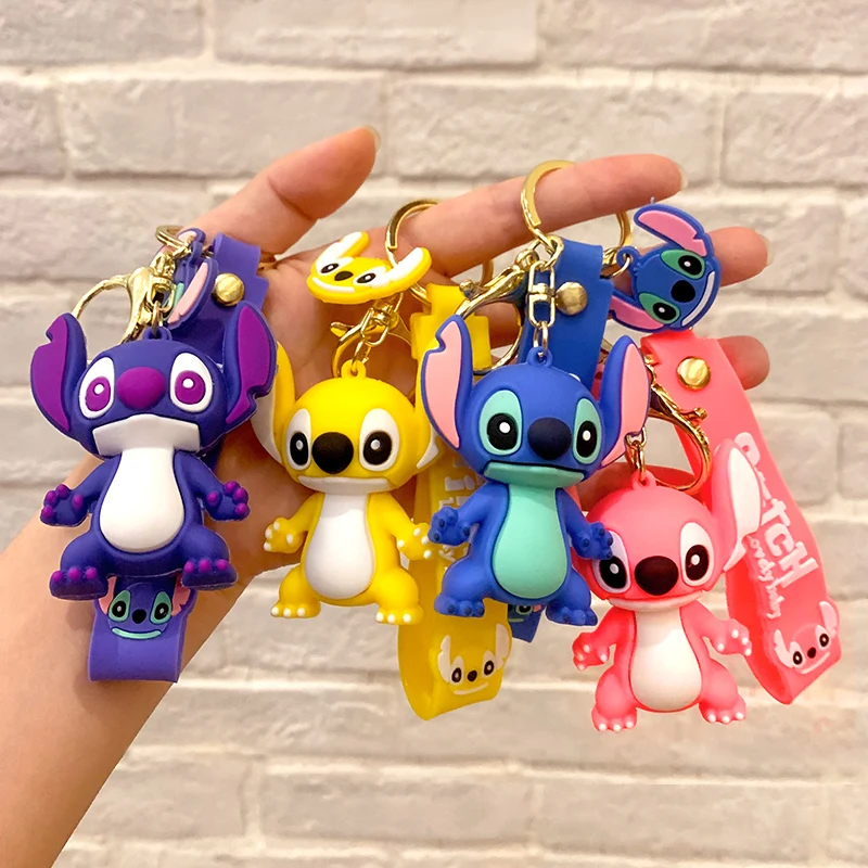 MINISO брелок Stitch розового цвета