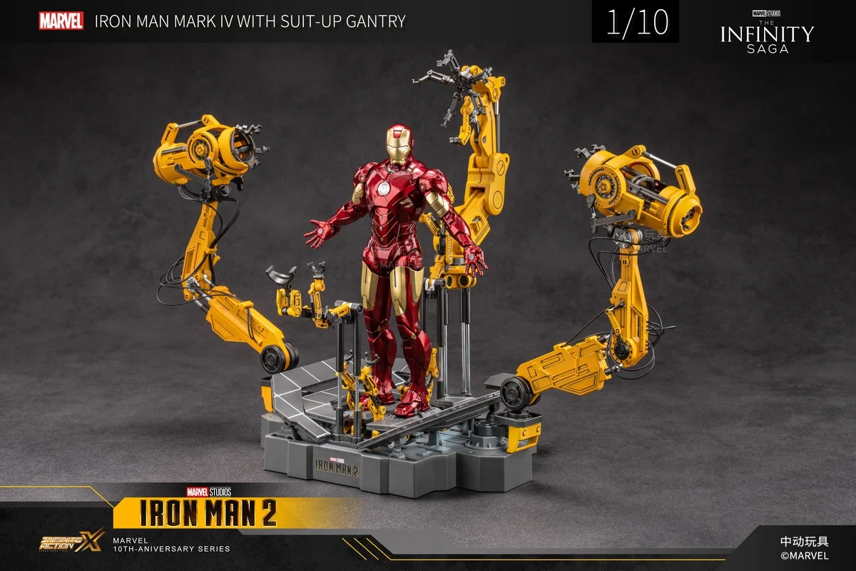 Man Mark Iv With Suit-up Gantry Articulated 1/10 Action Figures Toys