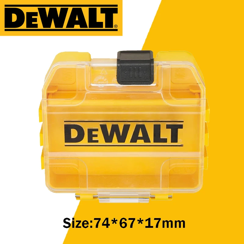 

DEWALT DT70800 TSTAK Желтый маленький ящик Штабелируемый жесткий корпус Оригинальный корпус Аксессуары для электроинструментов