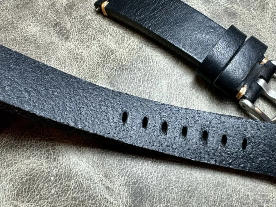 Quick release Single layer thick 18mm 20mm 22mm Strap Band Genuine Leather Watch Belt Upscale texture Cowhide Belt Watchbands