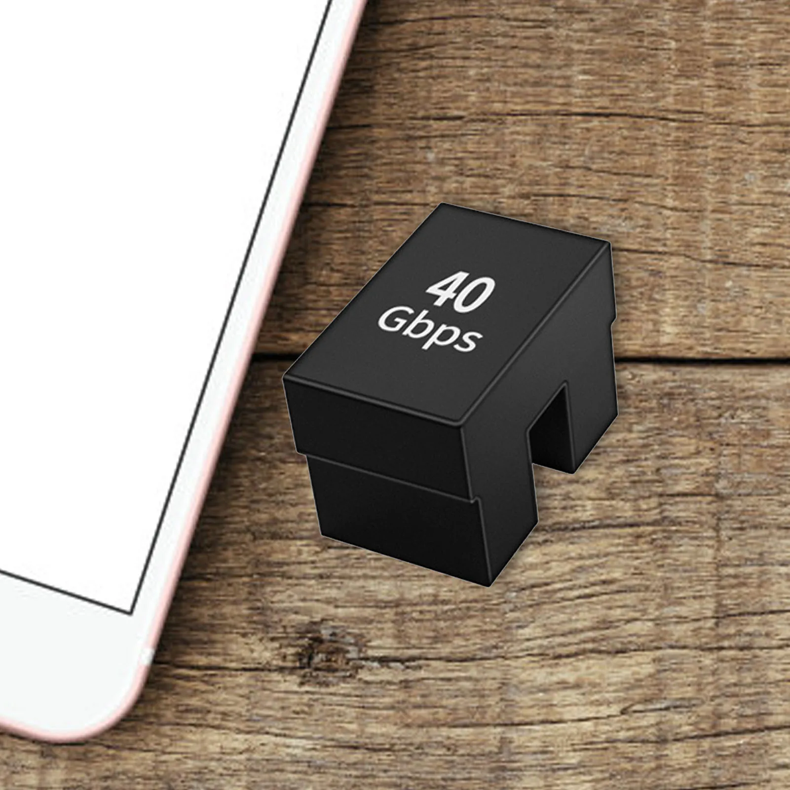 Адаптер USB C и соединитель Портативный 4 0 100 Вт Быстрая зарядка 40 Гбит/с быстрая