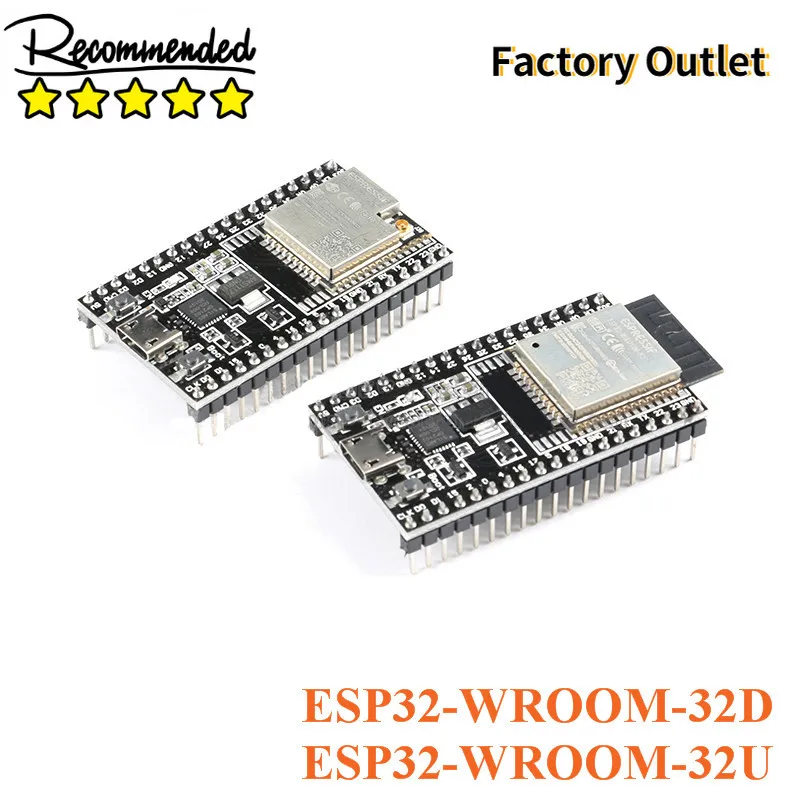 

ESP32-DevKitC Core Board ESP32 Development Board for ESP32-WROOM-32D ESP32-WROOM-32U 4MB Flash ESP 32 WiFi Wireless Module
