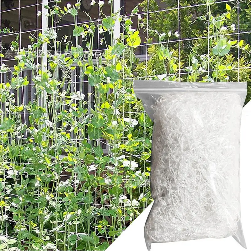 

X20m Plant Trellis Netting Plant Climbing Net Woven Polyester Polyester Plant Support Vine Climbing Hydroponics Garden Net