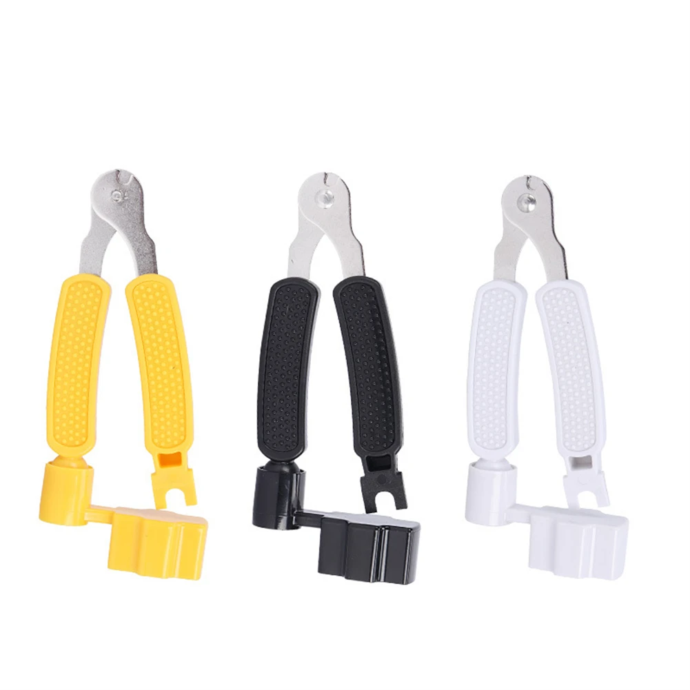 

3in1 Guitar String Winder String Cutter Bridge Pin Puller Change Wrench Repair Tool Multifunction For Guitars Banjos Mandolins