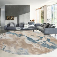 round nordic ins carpet living room sofa coffee table floor mat simple modern light luxury bedroom room full of large area rug