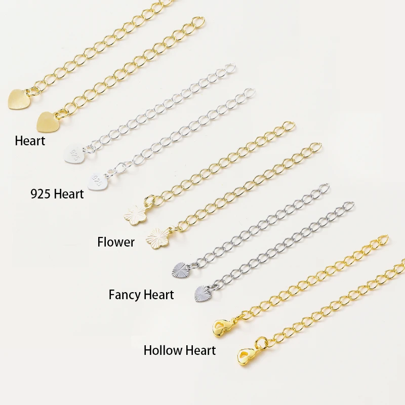 5 шт./партия цепочка с подвеской 6 см 14 к 18