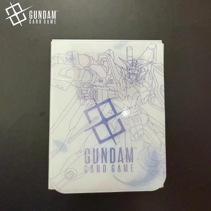 Фото Официальный набор для хранения карт Bandai Gundam: Вместительный кейс премиум-класса PB01, коробка для колоды, коллекционный органайзер для аниме-карт, подарок для детей №1