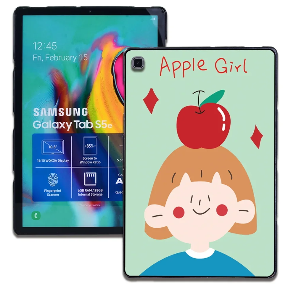 Tablet Case Cover for Samsung Galaxy Tab S7 11/Tab S6 10.5/Tab S4 S5e Lite 10.4 Ultra Thin Hard Back Shell