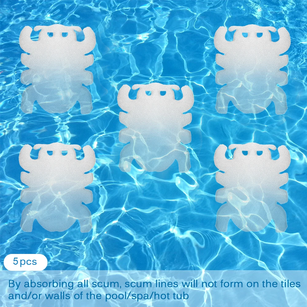 

Swimming Pool Spa Pond Tub Accessories Swimming Pool Spider Oil Absorbing Filter Sponge Hot Tub Floating Cleaning Tools