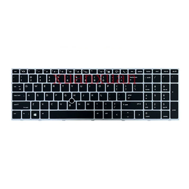 Замена клавиатуры с подсветкой США для HP ZBOOK 15 G5 G6 17