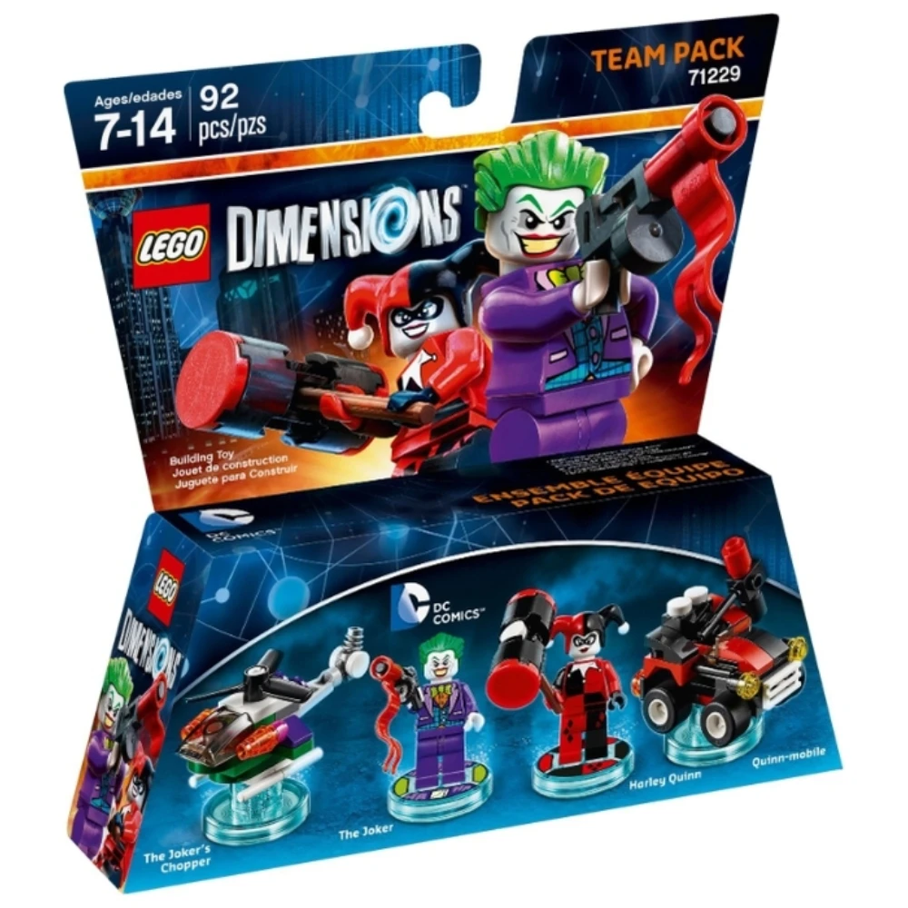 Конструктор LEGO Dimensions 71229 Джокер и Харли Квинн 7+ | Игрушки хобби