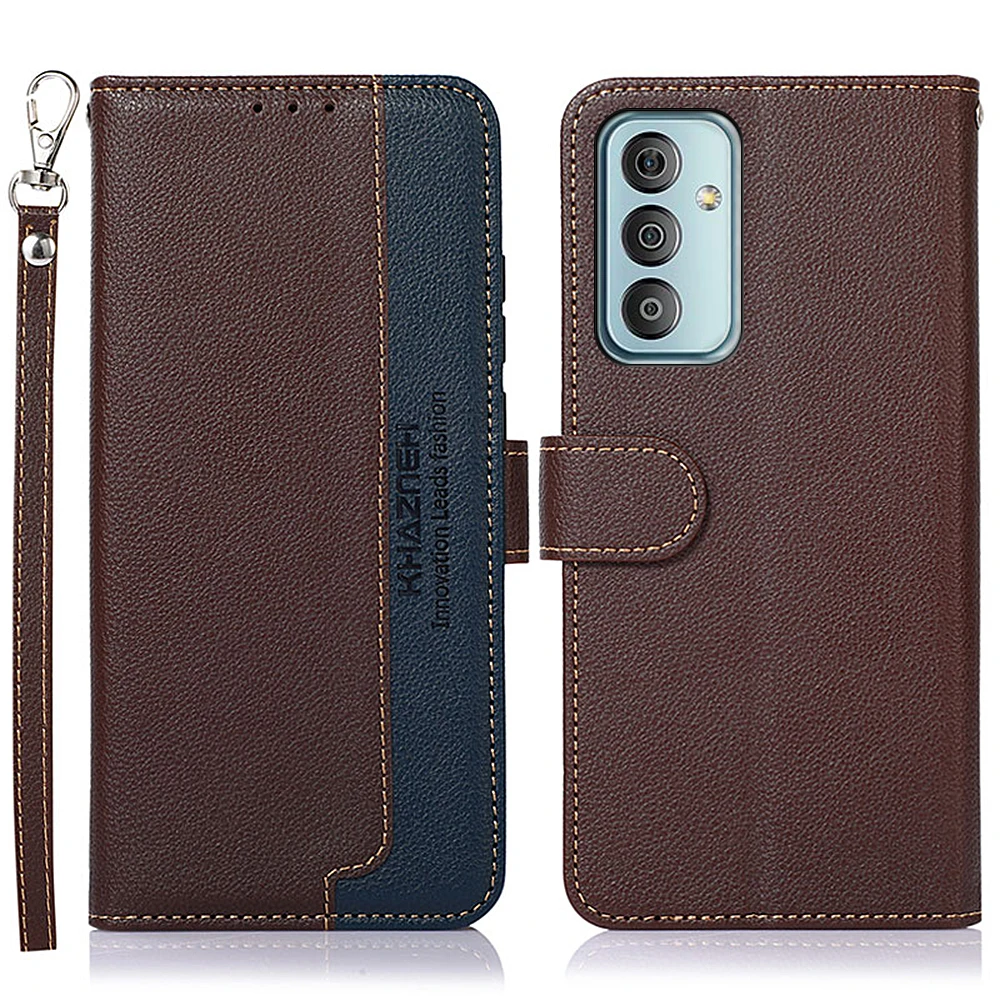 

M23 M13 2022 Luxury Case RFID Block 360 Protect Leather Shield Book Coque for Samsung Galaxy M53 M62 M32 M 23 12 52 13 5G Etui