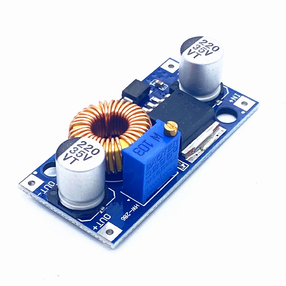 XL4005 DSN5000 Beyond LM2596 DC-DC Регулируемый понижающий модуль питания 5A 75 Вт большой ток
