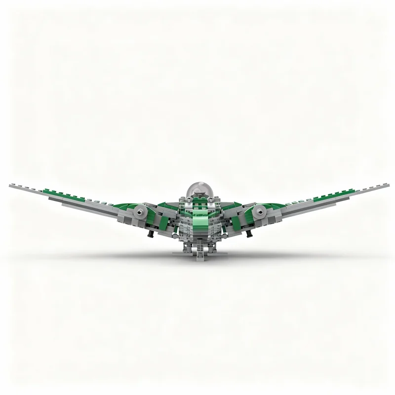 Фото 450 деталей MOC Slayn Korpil VIC 5 Corvus Snubfighter: Конструктор-модель, Архитектурные блоки, Рождественские подарки, Креативные подарки на День рождения, Сделай сам №3