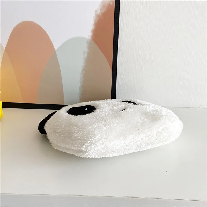 Милая женская сумка новинка плюшевая для хранения с животными пандой кошкой