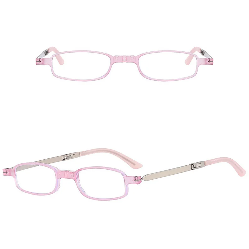 Портативные складные очки для чтения с защитой от синего света держателем