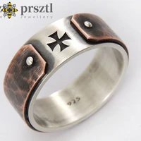 prsztl jesus cross religion retro punk rock hip hop party unisex ring jewelry rings for women